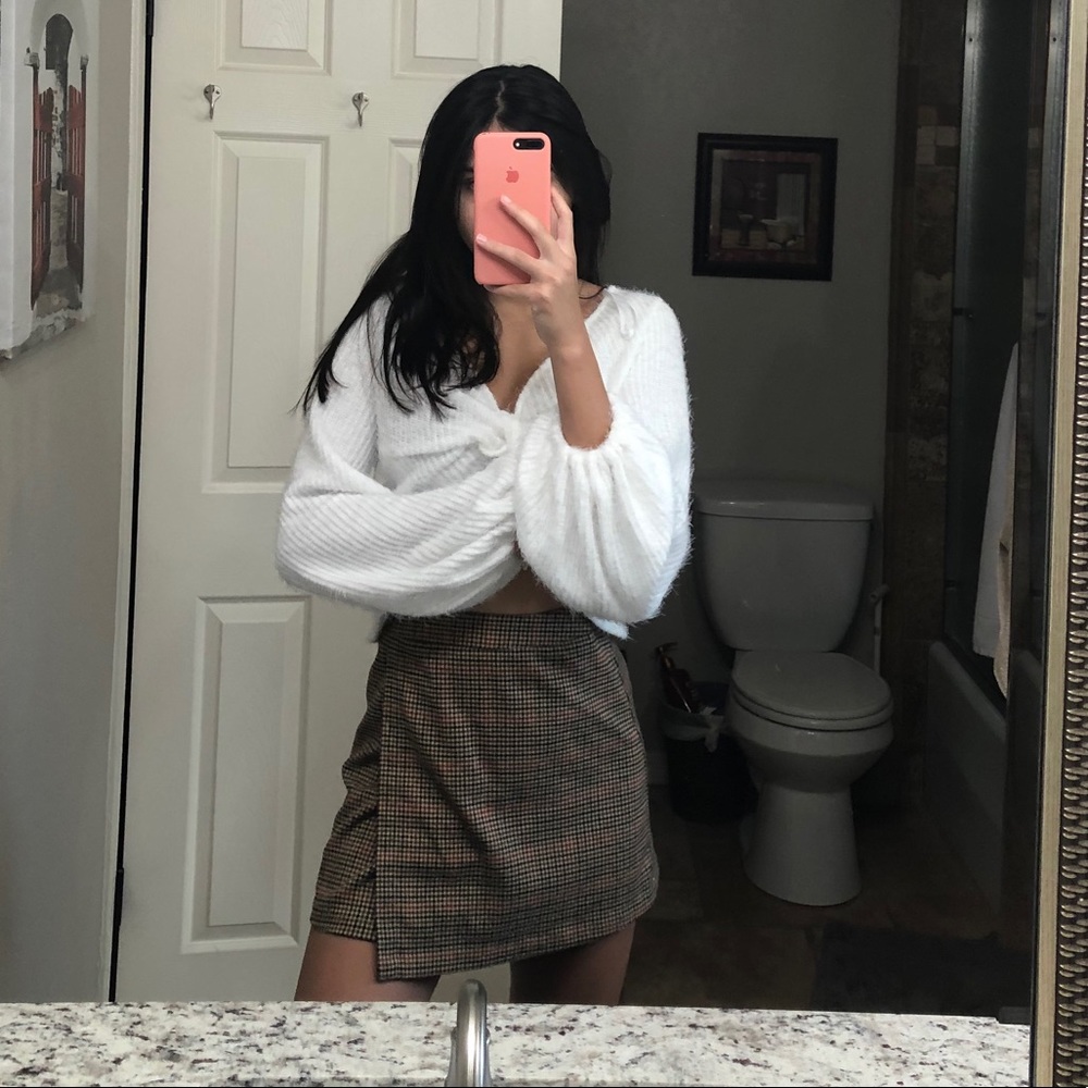 Brandy Plaid Skirt